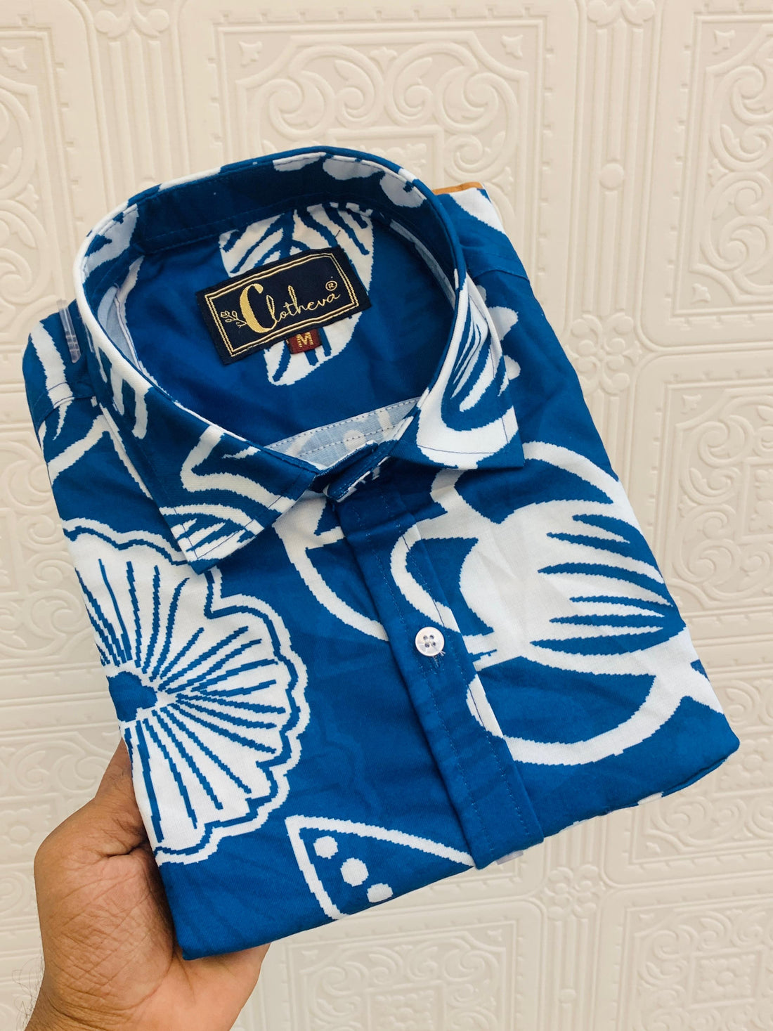 Ocean Bloom Statement Shirt