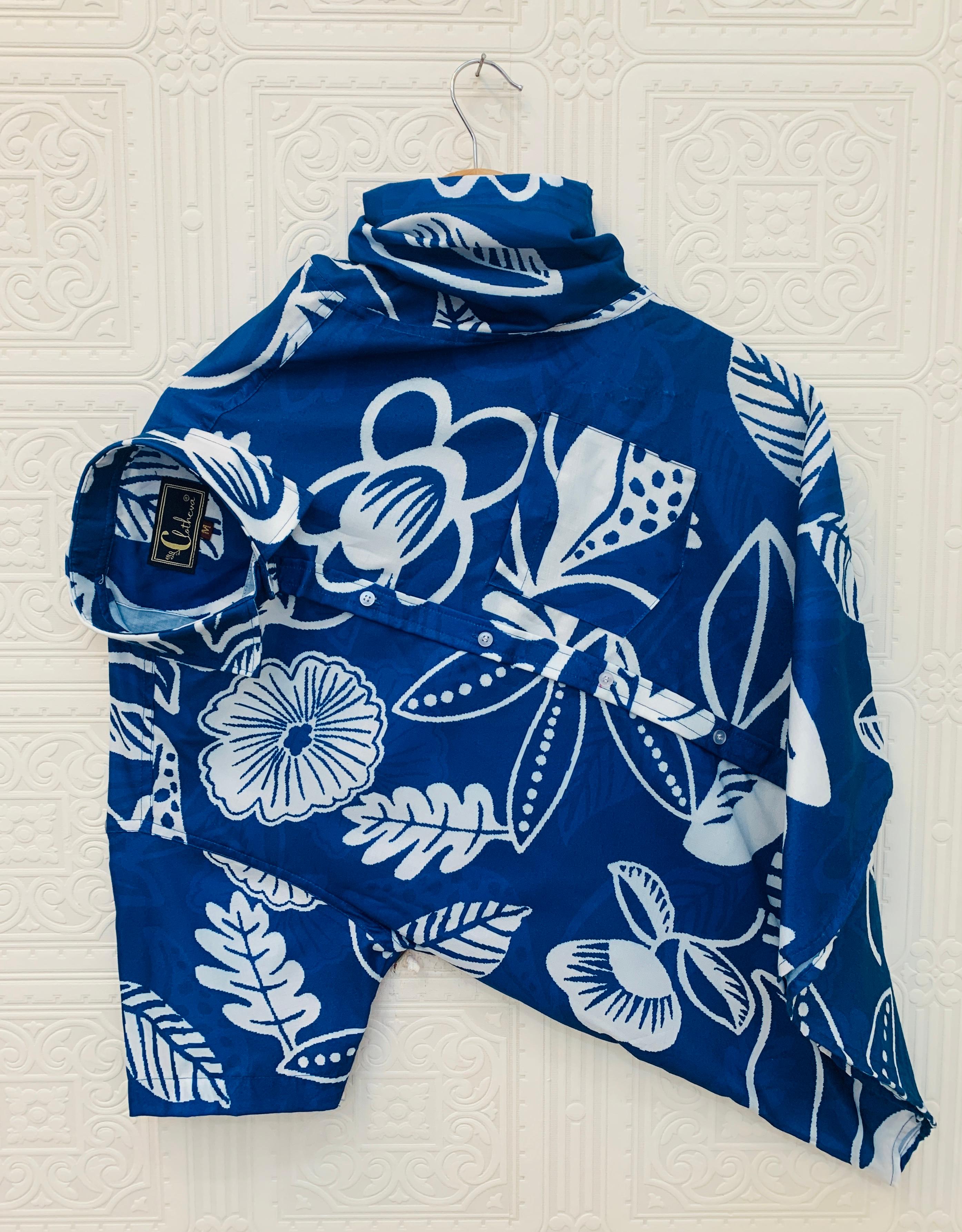 Ocean Bloom Statement Shirt