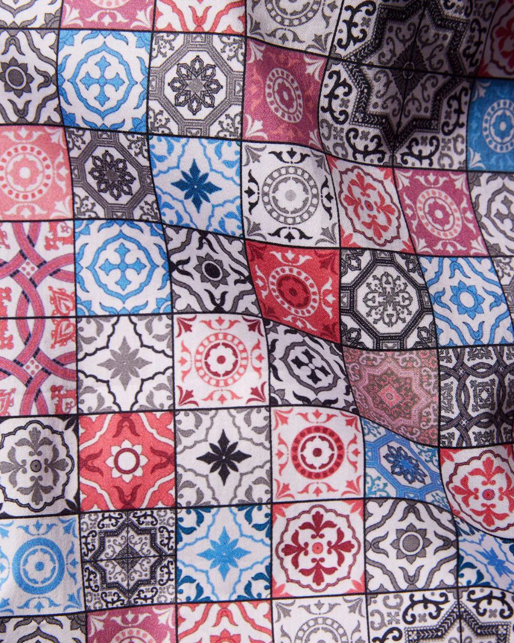 Mosaic Luxe Casual Shirt