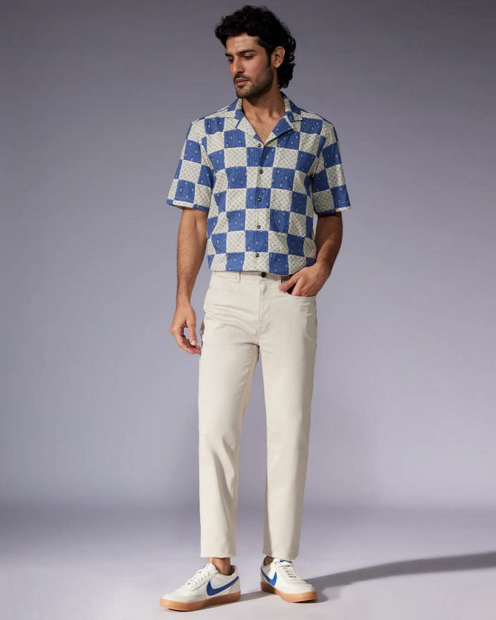 Azure Checkmate Shirt