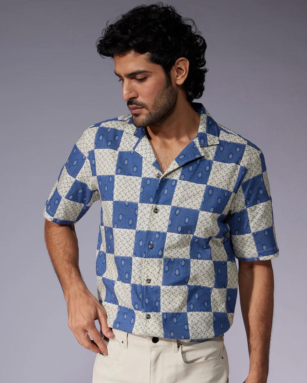Azure Checkmate Shirt