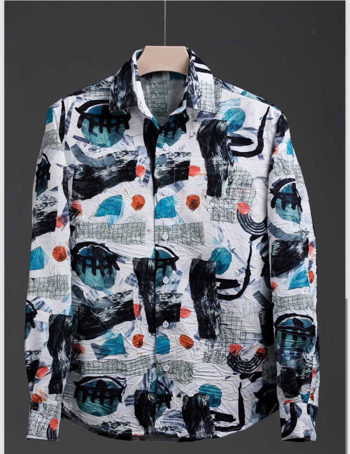 Clothexo Urban Splash Abstract Shirt