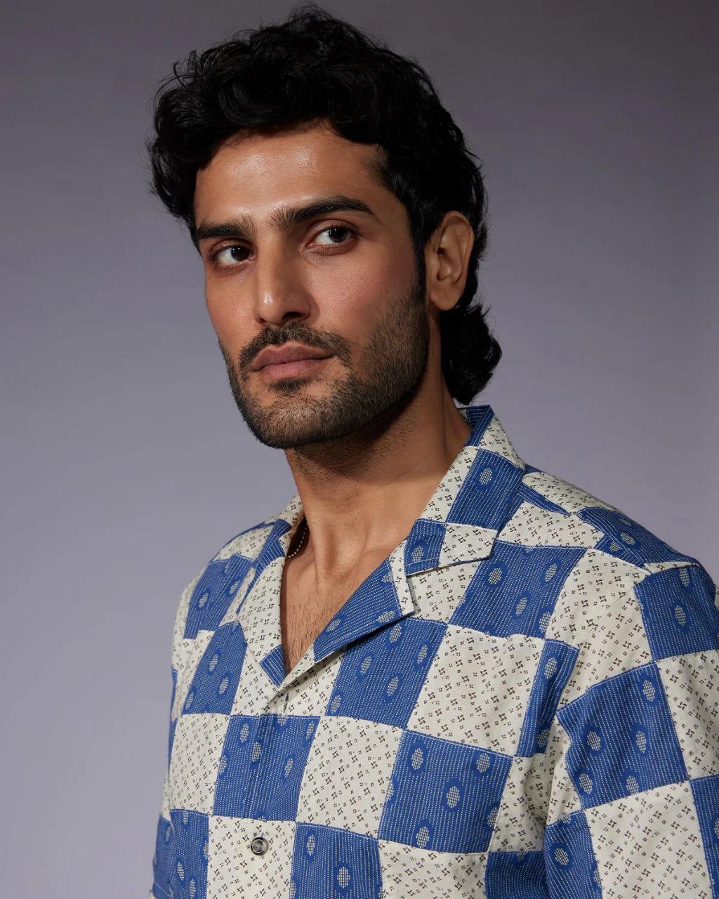 Azure Checkmate Shirt